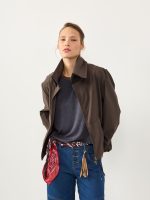 ⁦TOUCH JACKET | חום⁩ – תמונה ⁦4⁩