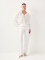 ⁦EDEN CHIFFON TOP | שמנת⁩ – תמונה ⁦6⁩