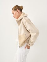 ⁦BOUCLE PUFF JACKET | בז'⁩ – תמונה ⁦3⁩