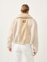 ⁦BOUCLE PUFF JACKET | בז'⁩ – תמונה ⁦6⁩