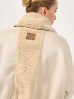 ⁦BOUCLE PUFF JACKET | בז'⁩ – תמונה ⁦7⁩