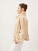 ⁦CHELSEA JACKET | בז׳⁩ – תמונה ⁦4⁩