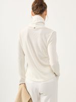 ⁦LONG BASIC TURTLENECK |  שמנת⁩ – תמונה ⁦2⁩