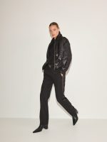 ⁦NEW SOFT PANTS | שחור⁩ – תמונה ⁦7⁩