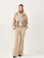 ⁦BOUCLE PUFF JACKET | אבן⁩ – תמונה ⁦3⁩