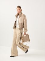 ⁦BOUCLE PUFF JACKET | אבן⁩ – תמונה ⁦9⁩