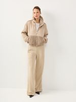 ⁦BOUCLE PUFF JACKET | אבן⁩ – תמונה ⁦2⁩