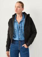 ⁦ACTIVE BOUCLE JACKET | שחור⁩ – תמונה ⁦8⁩