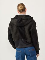 ⁦ACTIVE BOUCLE JACKET | שחור⁩ – תמונה ⁦5⁩