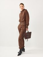 ⁦QUILT JACKET | חום⁩ – תמונה ⁦2⁩