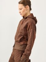 ⁦QUILT JACKET | חום⁩ – תמונה ⁦6⁩