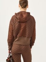 ⁦QUILT JACKET | חום⁩ – תמונה ⁦4⁩