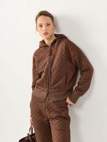 ⁦QUILT JACKET | חום⁩ – תמונה ⁦5⁩