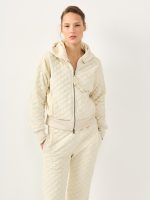 QUILT JACKET | קרם