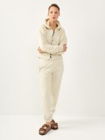 ⁦QUILT PANTS | קרם⁩ – תמונה ⁦2⁩