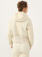 ⁦QUILT JACKET | קרם⁩ – תמונה ⁦2⁩