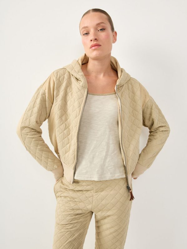 QUILT JACKET | מוקה