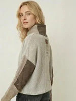 ⁦WINTER HEAT KNIT | חום ואפור⁩ – תמונה ⁦3⁩