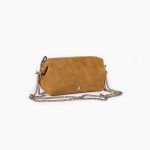 NUAGE SUEDE BAG |  חרדל