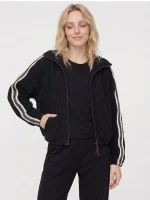 ⁦CORDPUFF JACKET | שחור⁩ – תמונה ⁦4⁩