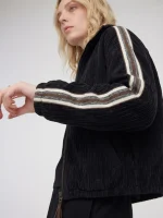 ⁦CORDPUFF JACKET | שחור⁩ – תמונה ⁦2⁩