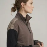 WINTER ZIP KNIT | חום