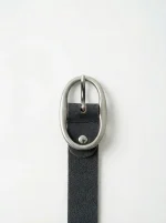⁦C-R OVAL BELT |אפור כהה⁩ – תמונה ⁦2⁩