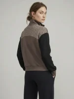 ⁦WINTER ZIP KNIT | חום⁩ – תמונה ⁦4⁩