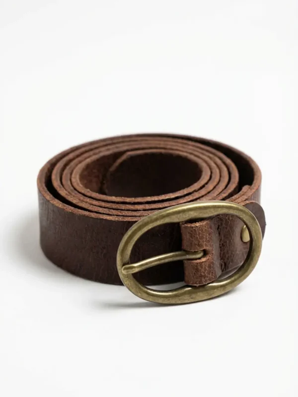 C-R OVAL BELT | חום