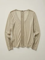 ⁦ROUND T-SHIRT | בז׳⁩ – תמונה ⁦3⁩