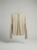 ⁦ROUND T-SHIRT | בז׳⁩ – תמונה ⁦2⁩