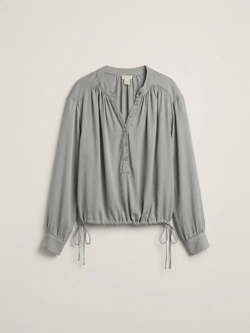 eden60-1 EDEN CHIFFON TOP | אפור – תמונה 1