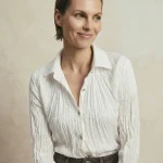 CHIFFON SHIRT | לבן