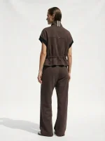 ⁦BARREL'S TRAINER PANTS | חום⁩ – תמונה ⁦4⁩