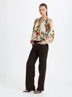 ⁦EDEN CHIFFON TOP | צבעוני⁩ – תמונה ⁦7⁩