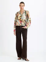 ⁦EDEN CHIFFON TOP | צבעוני⁩ – תמונה ⁦6⁩