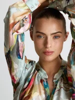 ⁦EDEN CHIFFON TOP | צבעוני⁩ – תמונה ⁦5⁩