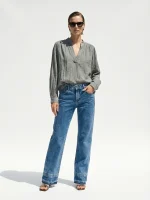 ⁦PALMA SHIRT | ירוק בהיר⁩ – תמונה ⁦4⁩