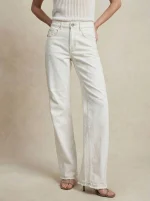 ⁦CARGO JEANS | שמנת⁩ – תמונה ⁦2⁩