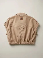 ⁦SUEDE TOP | בז׳⁩ – תמונה ⁦6⁩