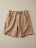 ⁦SUEDE BERMUDA | בז׳⁩ – תמונה ⁦2⁩