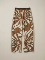 ⁦COOL BREEZE PANTS | קאמל מחולק⁩ – תמונה ⁦3⁩