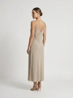 ⁦LACE DRESS | בז'⁩ – תמונה ⁦3⁩