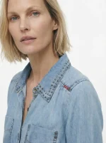 ⁦DENIM ART TOP | ג׳ינס⁩ – תמונה ⁦9⁩