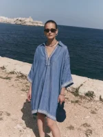 EMBROIDERED KAFTAN