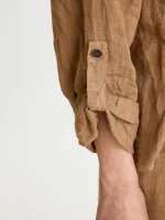 ⁦LINO OVER SHIRT | קאמל⁩ – תמונה ⁦5⁩