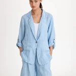 LINO BLAZER | תכלת