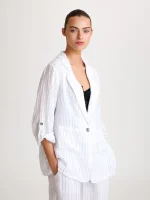 ⁦LINO BLAZER | לבן⁩ – תמונה ⁦5⁩