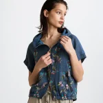 LINEN ART TOP | צבעוני