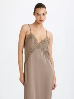 ⁦LACE DRESS | מוקה⁩ – תמונה ⁦3⁩